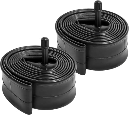 Image of YunSCM 2-PCS 20 inch Bike Inner Tubes 20x1.75 20x1.95 20x2.0 20x2.10 20x2.125 Schrader Valve Compatible with 20x1.75/1.95/2.0/2.10/2.125 Road/MTB Bike Tyre Inner Tubes