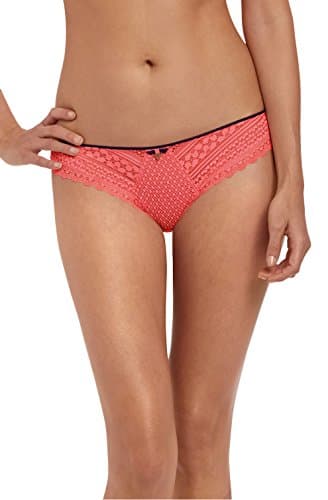 Image of Freya Women's Daisy Lace Thong, Bon Bon, XS