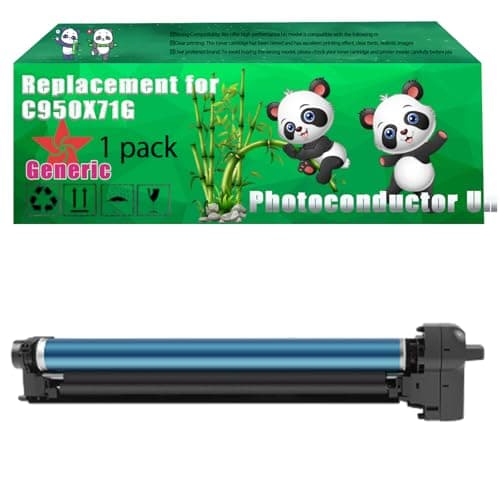 Image of Replacement C950X71G Photoconductor Unit Compatible for Lexmark C950de X950de X952de X954de Printers, Up to 80000 Pages, Vivid Colors, Contains Chip (1 Pack Magenta)