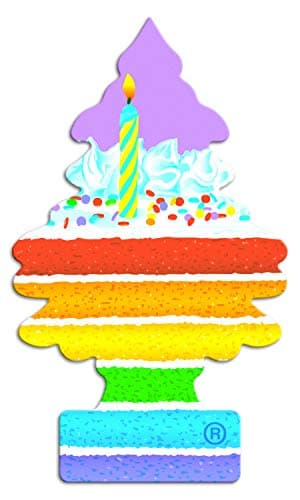 Image of Little Trees Air Freshener Tree MTR0085 Celebrate Fragrance For Car Home Boat Caravan - Single Pack