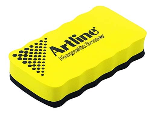 Image of Artline Magnetic Whiteboard Eraser - Yellow