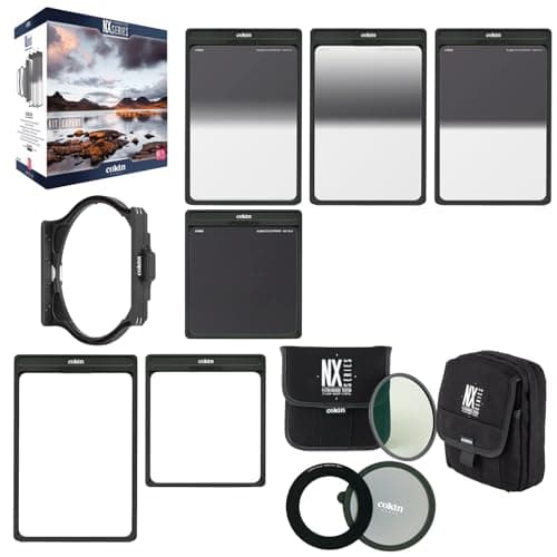 Image of COKIN NX-Series Expert Kit inc. 100mm Filter-Holder + CPL + Wallet + NUANCES Extreme ND1024* + GND8 Soft* + GND8 Reverse* + GND8 Hard* (* in frames) + ø72/77/82mm Adapter ring + accessories