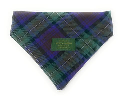 Image of TARTAN BANDANA FOR MEDIUM SIZED DOG - ISLE OF SKYE TARTAN