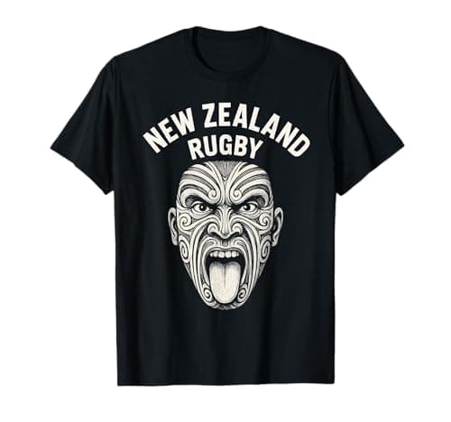 Image of New Zealand Rugby Maori Haka T-Shirt