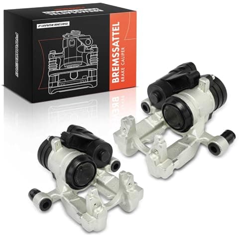 Image of Frankberg 2x Brake Caliper Disc Brake Rear Left Right 310mm Compatible with A3 8V1 8VK TT FV3 FVP GOLF VII 5G1 BE1 BE2 BQ1 P.a.s.s.a.t 3G2 CB2 Replace# 5Q0615424