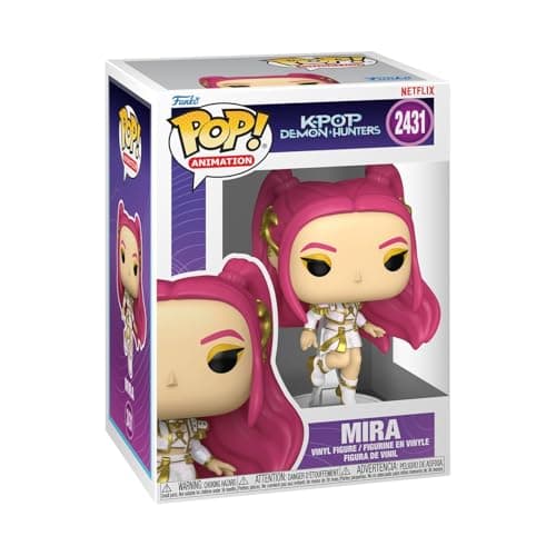 Image of Funko POP! Animation: Netflix - KPOP Demon Hunters - Mira - Collectable Vinyl Figure - Gift Idea - Official Merchandise - Toys For Kids & Adults - Model Figure for Collectors and Display