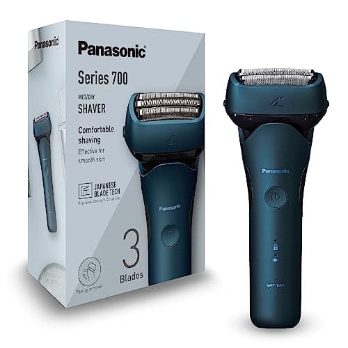 Image of Panasonic ES-ALT4B 3-Blade Wet and Dry Electric Shaver for Men, Rechargeable, Skin Comfort Sensor, Multi-Flex 12D Head - Minimize The 5 o’Clock Shadow