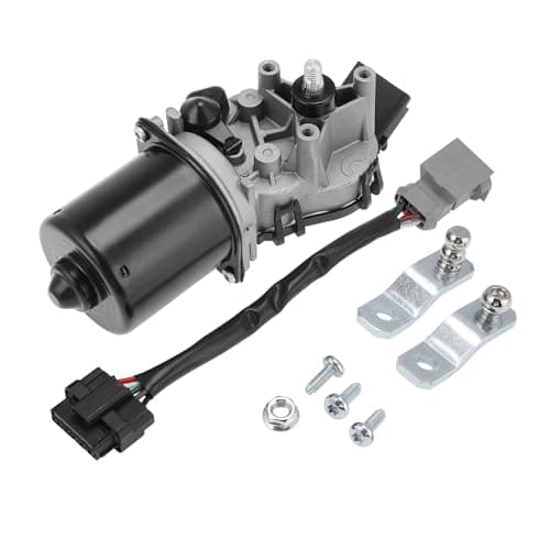 Image of Hihaha Front Windscreen Wiper Motor for Dacia Logan MCV 2012-2023 for Dacia Sandero 2012-2023 5 Pin Front Windshield Wiper Motor Replacement W/Cable 288006475R