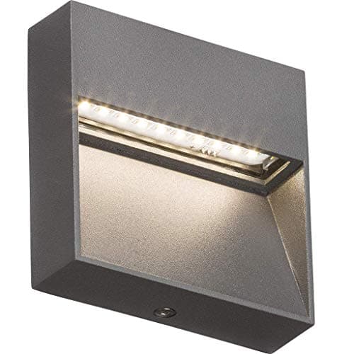 Image of Knightsbridge Guide Light, Die Cast Aluminium, 2 W, Grey