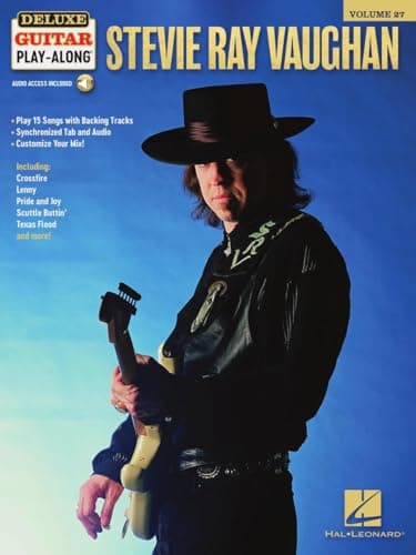 Image of Stevie Ray Vaughan – Deluxe Guitar Play-Along Volume 27 | Guitar Tablature Songbook with Online Audio | 15 Blues and Rock Songs with Customizable ... Book with Interactive Online Audio Interface