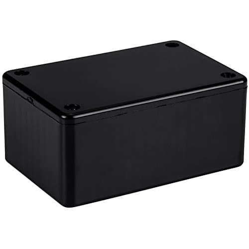 Image of Best Price Square BOX, ABS, BLACK, 85X56X39MM 1591LSBK By HAMMOND