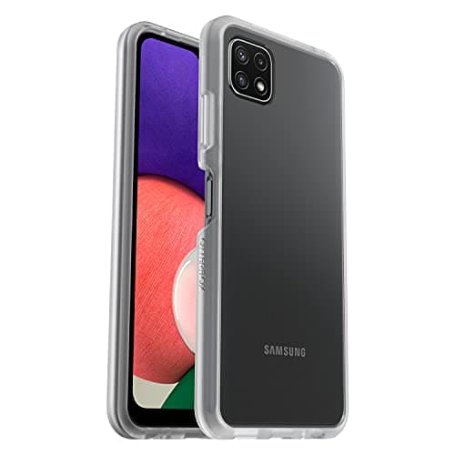 Image of OtterBox Sleek Series Case for Samsung Galaxy A22 5G, Shockproof, Drop proof, Ultra-Slim, Protective Thin Case, Tested to Military Standard, Clear, No Retail Packaging