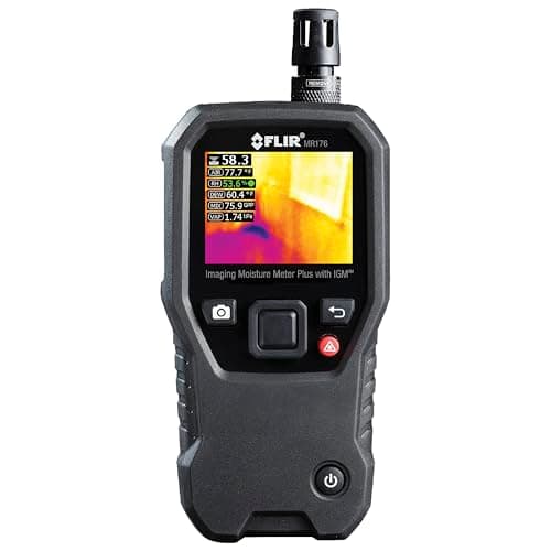 Image of FLIR MR176 - Thermal Imaging Moisture Meter - with IGM (Infrared Guided Measurement), Replaceable Hygrometer, Pin and Pinless