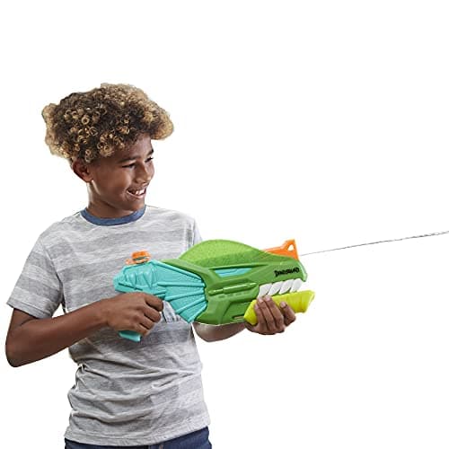 Image of SUPERSOAKER Nerf DinoSquad Dino-Soak Water Blaster – Pump-Action Soakage for Outdoor Summer Water Games