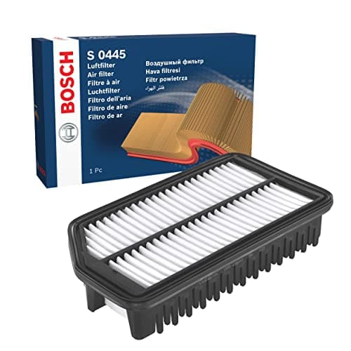 Image of Bosch 0 Car Air Filter - Separates Particles from the Air Intake - Moisture-resistant plus High Tensile Strength