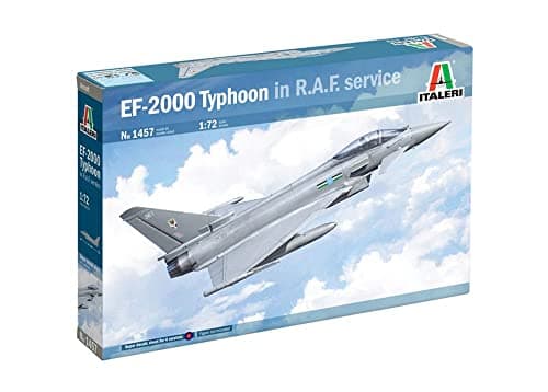Image of ITALERI 1457 British Eurofighter Typhoon EF-2000 1:72 Model Kit