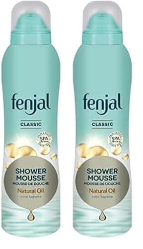 Image of FENJAL Classic Shower Mousse - 200ml (Pack of 2)