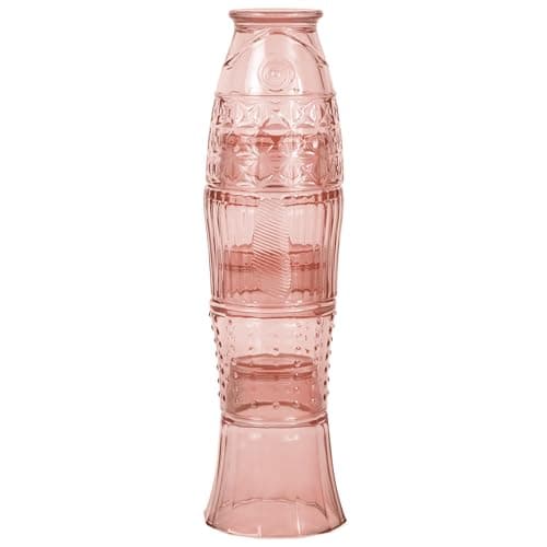 Image of Lesser & Pavey Fish Stacking Tumblers Brown Elements for Cold & Hot Drinks | Stylish Tumbler Drinking Glasses for Water & Cold Drinks | Lovely Tableware Glass Gifts for Women & Men