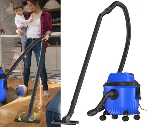 Image of Lucn Wet & Dry Vacuum Cleaner 15L 3800W 20kpa 3 In 1 Blower Cleaning Portable Vacuum, Container: 15 Litre, Suction Hose: 1.5m, incl. HEPA filter, Floor Brush and Crevice Nozzle