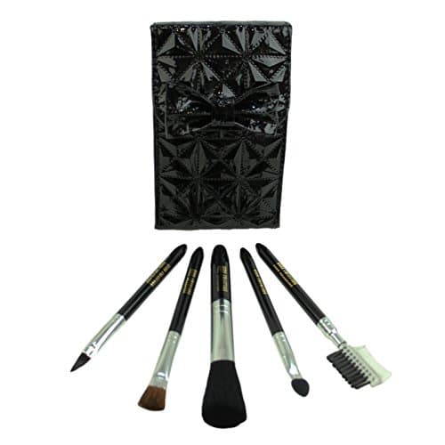 Image of Make Up Brush Set Body Collection Cosmetic Bag Case Eye Shadow Foundation 5pc