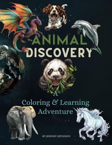 Image of Animal Discovery: A Coloring and Learning Adventure