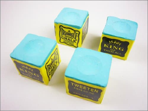 Image of 8 pcs Green TRIANGLE Snooker Pool Chalk - FAST FREE P+P by Tweeten