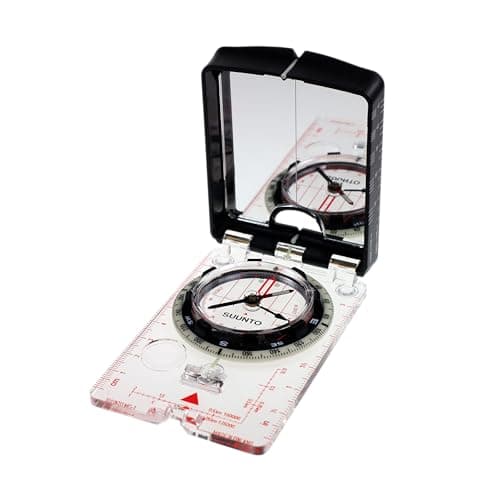Image of SUUNTO MC-2 NH Mirror Compass, Northern Hemisphere Adventure/Hiking Compass, Magnifying Lens, Adjustable Declination & Luminous Markings