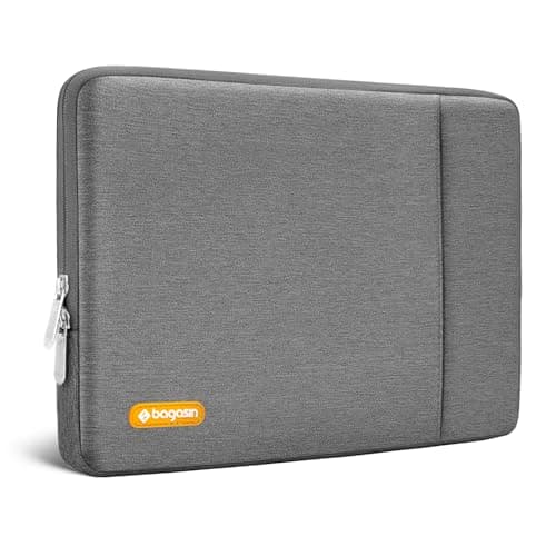 Image of bagasin Laptop Sleeve 14-15.3 inch Computer Case, Compatible with 15-inch MacBook Air M5 2026, M4/M3/M2 2025-2023 / Dell XPS 15 Plus, Water-Resistant Computer Sleeve with Pocket Fits 15-inch Mac Pro