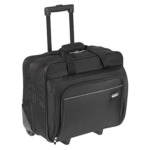 Image of Targus Metro Roller Laptop Case, Fits Laptops Up to 16", Water-Resistant, Black