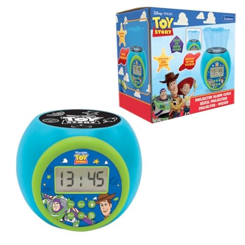 Image of LEXIBOOK, Toy Story Projector Alarm Clock with Timer, RL977TSLXB