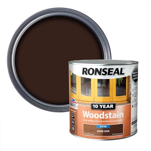 Image of Ronseal 10 Year Woodstain Dark Oak 750ml
