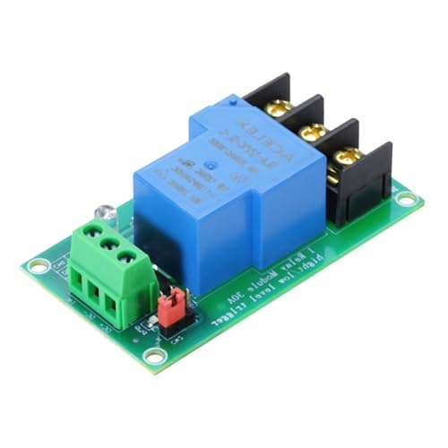 Image of sourcing map 1 Pcs DC 12V 1 Channel Relay Module Switch Board Shield 30A High or Low Level Trigger for Electronics Industrial Home Automation