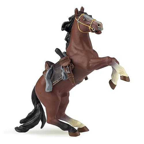 Image of Papo - Realistic Musketeer Horse Figure - Ages 3+ - Historical Collection - Creative Play Musketeer Adventure - Gift Idea Toy for Girls and Boys