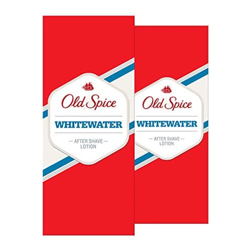 Image of Old Spice Whitewater After Shave Lotion Pack of 2 x 100 ml