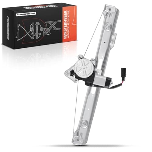 Image of Frankberg Window Regulator with Motor Rear Left Compatible with 3 Series E46 316 318 320 323 325 328 330, Manufactured Between 1998/03-2005/03