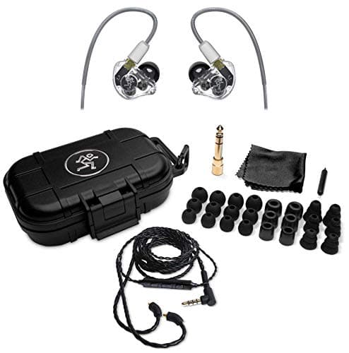 Image of Mackie MP-320 Professional In-Ear Monitors (IEMs) With Sound Isolation and Triple Dynamic Drivers