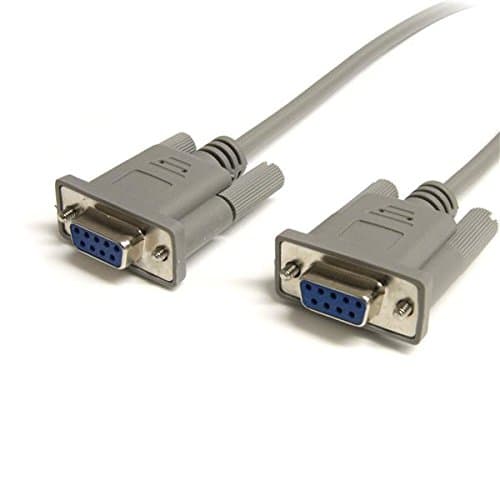 Image of StarTech.com 25 ft Cross Wired DB9 Serial Null Modem Cable - F/F - 25ft DB9 Null Modem Cable (SCNM9FF25)