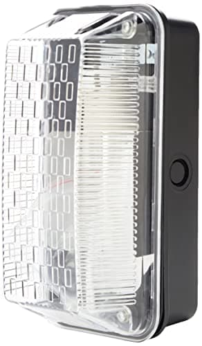 Image of Powermaster S6354 Rectangular Bulkhead Light, 100 W, Black