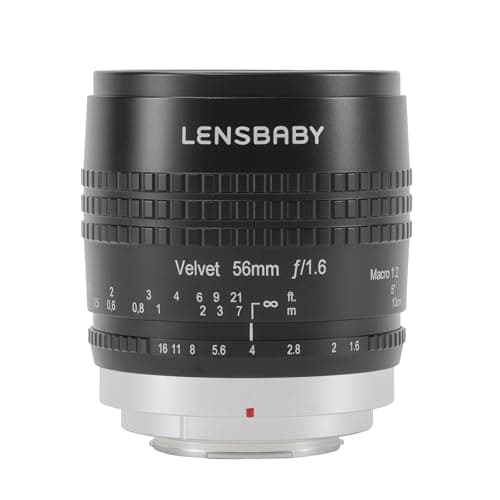 Image of Lensbaby - Velvet 56 - for Sony E - Soft and velvety Effect - Perfect for macro and portraits - Glow effect