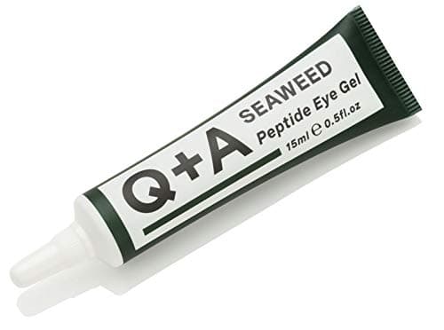 Image of Q+A Seaweed Peptide Eye Gel (15ml), Under Eye Cream Alternative, Under Eye Brightener with Peptides, Seaweed & Aloe Vera, Hydrates, Smooths Fine Lines & Reduces Puffiness