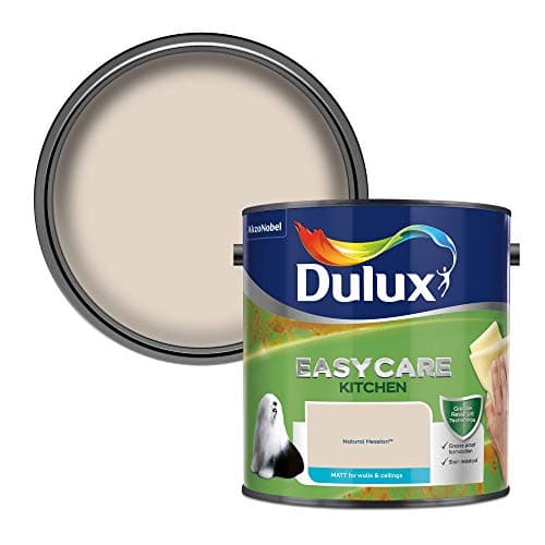 Image of Dulux Easycare matte emulsion paint for the kitchen for walls and ceiling – natural Hessian paint 2.5 l