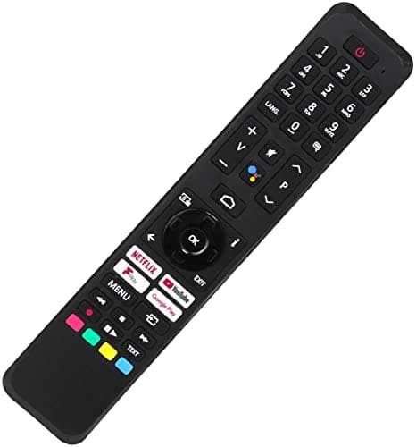 Image of Original RC45161 Voice Remote Control Compatible With JVC LT-24CA120 Android TV 24" Smart HD Ready HDR LED TV with Google Assistant