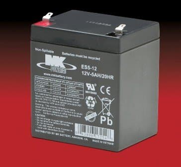 Image of MK Powered ES5-12/12V/5Ah Battery