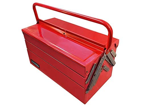 Image of Faithfull FAITBC517 Metal Cantilever 5 Tray Tool Box 404 mm (17 Inch)