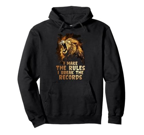 Image of I MAKE THE RULES I BREAK THE RECORDS Pullover Hoodie