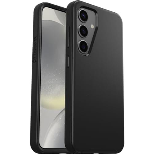Image of OtterBox Symmetry Case for Samsung Galaxy S24, Shockproof, Drop proof, Protective Thin Case, 3x Tested to Military Standard, Black