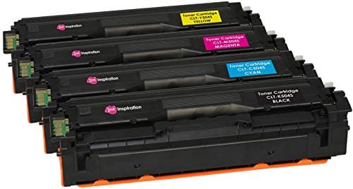 Image of Set of 4 Compatible CLT-504S Laser Toner Cartridges for Samsung Xpress SL-C1810W SL-C1860FW CLX-4195FN CLX-4195FW CLP-415N CLP-415NW | Print Yield: 2,500 Pages (Black) & 1,800 Pages (Colours)