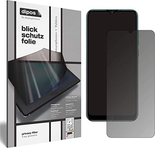 Image of dipos I Privacy Filter compatible with Samsung Galaxy S4 Mini Screen Protector Anti-Spy 4-Way Protection