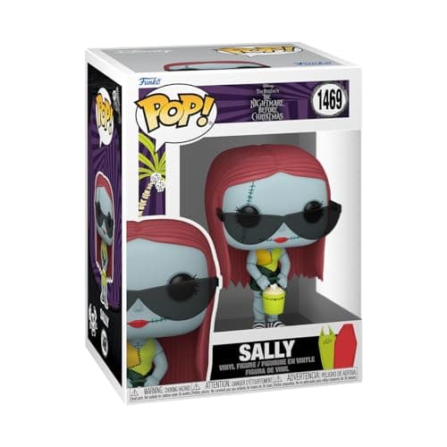 Image of Funko Pop! Disney: the Nightmare Before Christmas - Sally With Glasses - (Beach) - Collectable Vinyl Figure - Gift Idea - Official Merchandise - Toys for Kids & Adults - Movies Fans