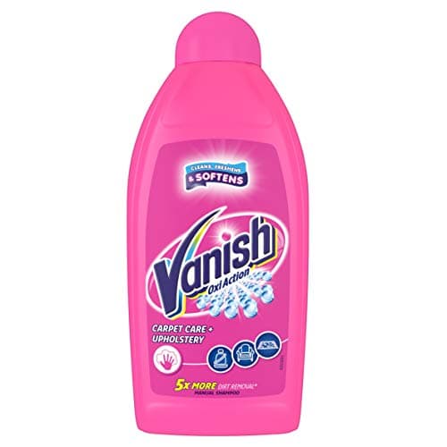 Image of Vanish Carpet Cleaner + Upholstery, Power Liquid Shampoo, Large Area Cleaning, 450 ml, Pack of 3